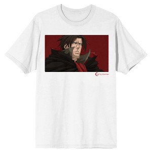Castlevania Trevor Belmont Men's White T-shirt - 1 of 2