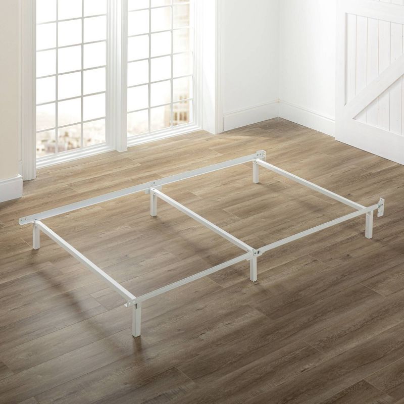 7" Compack Metal Bed Frame White - Zinus, 1 of 7