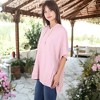 Anna-Kaci Women's Boyfriend Short-Sleeve Hoodie - 3 of 4