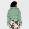 Women's Bow Puffer Jacket - Wild Fable™ - 3 of 3