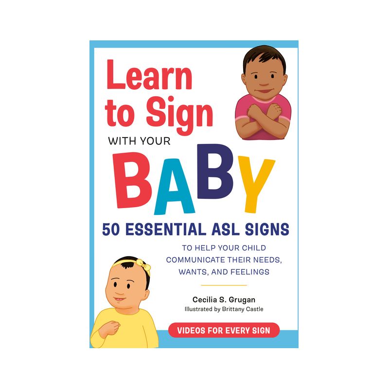 Learn to Sign with Your Baby - by  Cecilia S Grugan (Paperback), 1 of 2