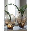 Signature Design by Ashley Ewart 10" Glass Vase, Light Brown Contemporary - 4 of 4