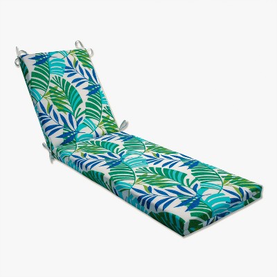 Islamorada Outdoor/Indoor Chaise Lounge Cushion Blue/Green - Pillow Perfect