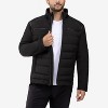 X RAY Puffer Jacket With PU Shoulder - 4 of 4
