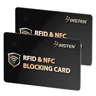 Insten 2x RFID & NFC Blocking Card