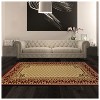 Traditional Floral Scroll Vines Border Indoor Runner or Area Rug by Blue Nile Mills - 2 of 4