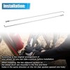 Unique Bargains J Bend Bicycle Steel Cycle Spokes with Nipples 200mm 7.87" Silver Tone 36 Pcs - 4 of 4