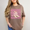 Simply Sage Market Women's Coquette Kentucky Cowgirl Boots Short Sleeve Garment Dyed Tee - 2 of 2