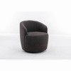CAVINAS 360 Degree Swivel Chairs, Fabric Barrel Chair, Swivel Accent Chair, Single Sofa Chair, Round Armchair for Living Room, Bedroom - 4 of 4