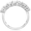 Pompeii3 1ct Diamond Wedding  Anniversary Ring 14K White Gold - 2 of 4