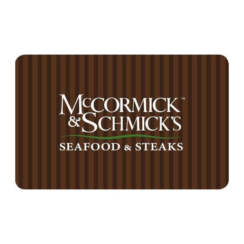 MCCORMICK & SCHMICKS SEAFOOD Gift Card (Email Delivery), 1 of 2
