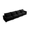 157.5" Corduroy Cloud Modular Sectional Sofa with Deep Seat - 4 of 4