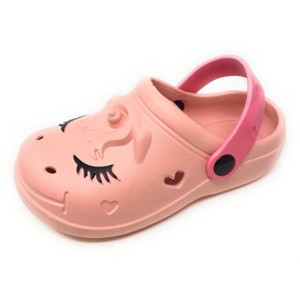 JEFFRICO Breathable Clogs for Kids Girls Boys Toddler Garden Shoes Sandals Water Shower Pool Beach Shoes - 1 of 4