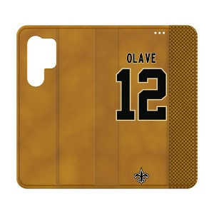 NFL New Orleans Saints Players Game Tactic Folio Cell Phone Case for Samsung Galaxy - 1 of 4