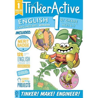 Tinkeractive Workbooks: 1st Grade English Language Arts - by  Megan Hewes Butler & Odd Dot (Paperback)