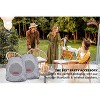 Margaritaville “On The Rock” Outdoor Bluetooth Wireless Rock Speaker - 2 pack - 4 of 4