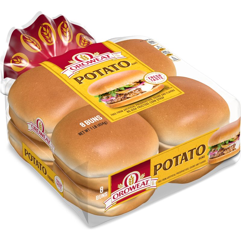 Oroweat Potato Sandwich Buns - 1lbs, 3 of 7
