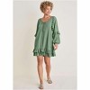 VENUS Womens Ruffle Mini Dress - 3 of 4