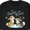 Men's - Disney - Christmas - Snowy Bunny Kisses Graphic Fleece Sweatshirt - 2 of 4