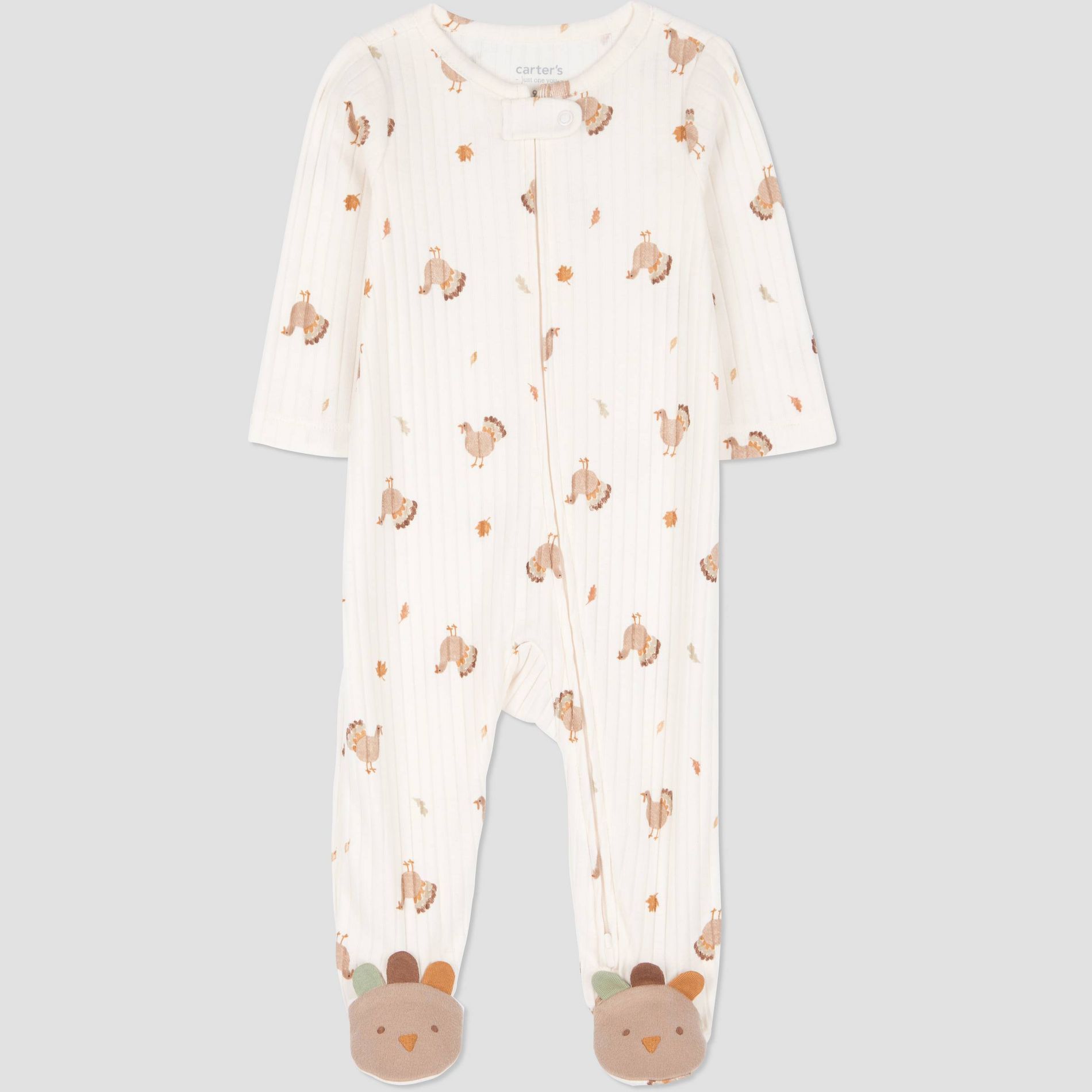 Carter's Just One You® Baby Thanksgiving Turkey Sleep N' Play - Cream