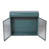 Chery Life Wall-Mounted Metal Storage Cabinet with Tempered Glass Doors & Shelves for Bathroom, Kitchen, Living Room & Office - 4 of 4
