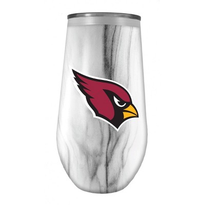 NFL Arizona Cardinals Tall Stemless Marble Tumbler - 16oz