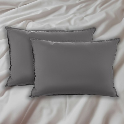 Kickoff 100% Bamboo Viscose Pillowcases Only, Hidden Zipper, Cooling Breathable, Bedding Pillow Covers for Hot Sleepers