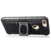 Nakedcellphone Combo for iPhone 8 Plus - Ring Grip/Stand Case and Belt Clip Holster - Black - 4 of 4
