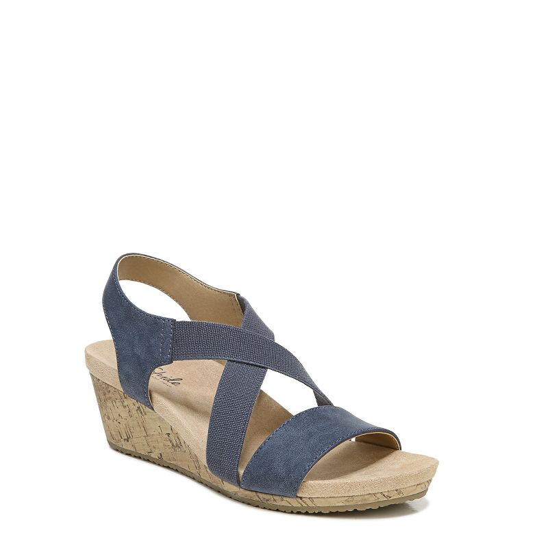 LifeStride Womens Mexico Strappy Wedge Sandals, 1 of 9