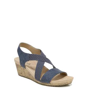 LifeStride Womens Mexico Strappy Wedge Sandals
