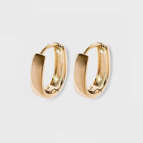 Small Hoop Earrings - A New Day™ Gold : Target