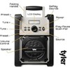 Tyler Bluetooth FM Jobsite Radio Speaker - IPX5 Water Resistant - Outdoor Indoor Durable Portable Speaker TWS407 - 3 of 4