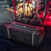 SKB Drum Hardware Case with Wheels, Durable Roto-Molded Polyethylene Mobile Storage with Telescoping Handle and Secure Cinch Straps, Black - 4 of 4