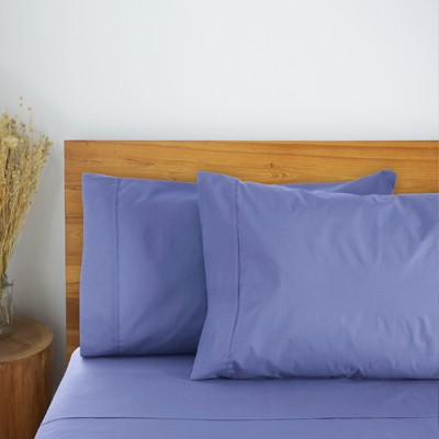 Violet Blue Twin Rayon Bamboo Microfiber Sheet Set
