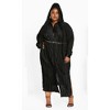 Women's Plus Size Andi Maxi Dress - black | CITY CHIC - 3 of 4