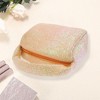 Unique Bargains Women's Sequined Travel Cosmetic Bag 1 Pc - 3 of 3