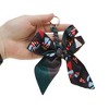 Unique Bargains Long Scarf Ribbon Bow Handbag Charm 1 Pc - 4 of 4