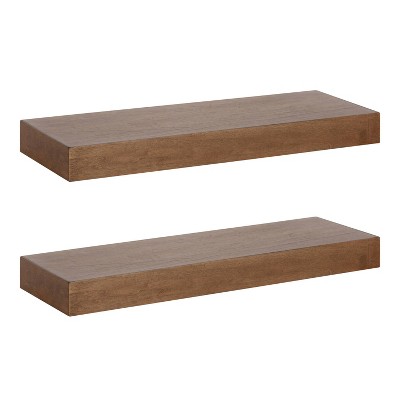 24 Floating Light Wood Shelf Natural - Threshold™ : Target