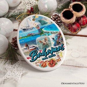 Breathtaking Tropical Bahamas, Caribbean Cultures and Landscapes Travel Souvenir and Christmas Gift| OrnamentallyYou - 1 of 4