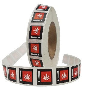KOVOT 3000 RX Medical Warning Labels Red Universal Warning Symbol Stickers 0.5" Inch - 1 of 4