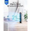 SKONYON Portable 48 Inch Oscillating Standing Bladeless Tower Fans with 3 Speeds Remote Control - 3 of 3