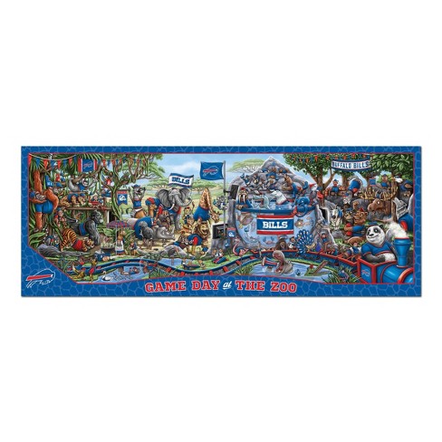 Nfl Buffalo Bills Game Day At The Zoo 500pc Puzzle : Target