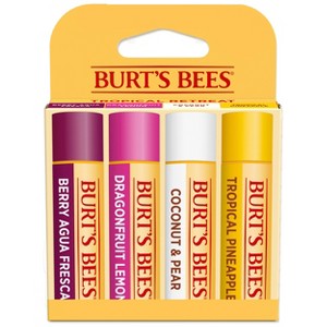 Burt's Bees Lip Balm - Tropical Fruit - 4ct - 1 of 4