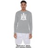 Alabama A&M University Adult Sport Long Sleeve Primary Logo, Athletic Heather - 3 of 4