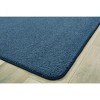 Carpets for Kids KIDply Soft Solids Collection Classroom Rug, Midnight Blue, Rectangle - 3 of 4