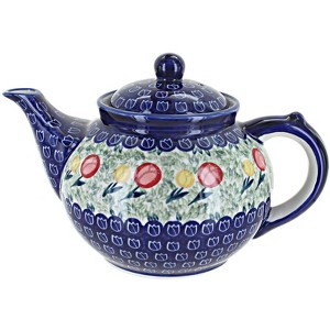 Blue Rose Polish Pottery C017 Manufaktura Teapot - 1 of 1