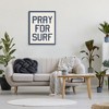 Stupell Industries Pray for Surf Phrase, 30" x 40" - 2 of 4