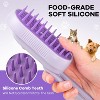 BABYYER Cat Steam Brush for Shedding,4 in 1 Rechargeable Steam Brush for Cats and Dogs, Anti-Static, Massage, Cleaning, Shedding & Combing All In One! - 3 of 4