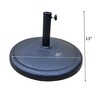 PAGED 8.8FT Patio Umbrella Aluminum Market Umbrella with Tilt, Crank and 42 Pound Square Resin Umbrella Base for Outdoor - 4 of 4