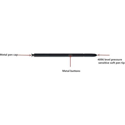 Genuine Samsung Galaxy Note 10 / Note 10 S Pen/Stylus Replacement, Black